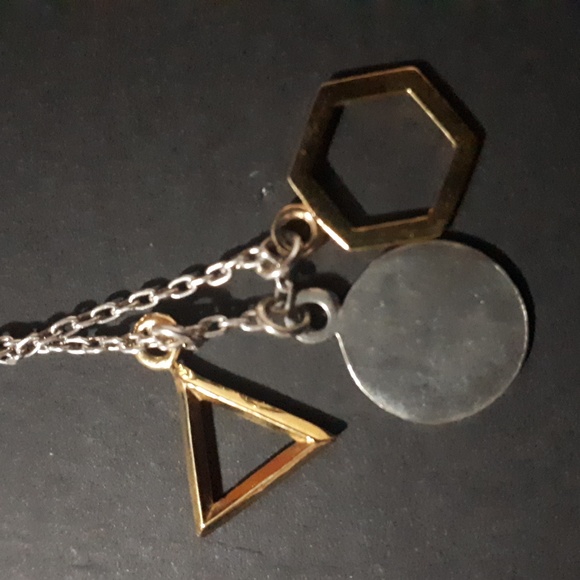 Bing Bang 925 Geo Charm Pendant Necklace - Picture 4 of 4